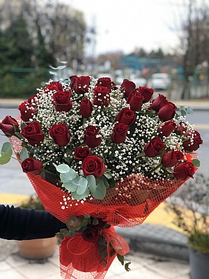 Gönlüm Sende 41 Kırmızı Gül